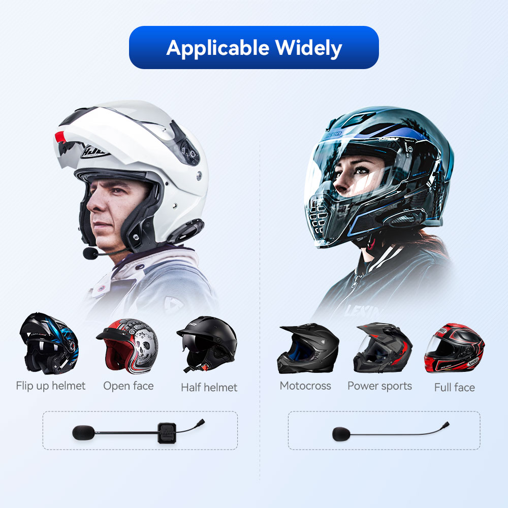 LEXIN-G2 Zestaw słuchawkowy do – Universal Motorcycle Helmet Intercom Headset recenzja i cena