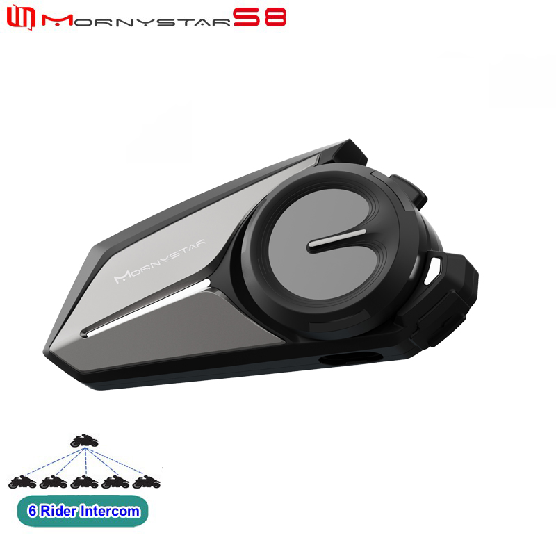 Mornystar S8 Bluetooth Interko – Universal Motorcycle Helmet Intercom Headset recenzja i cena