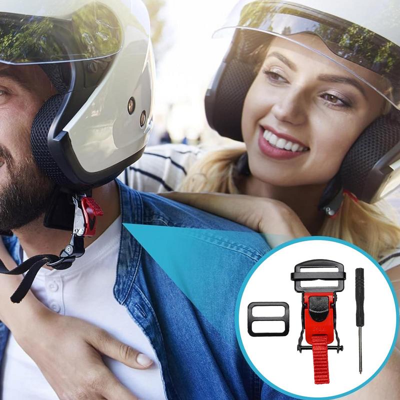 Klamra do kasku motocyklowego  – Quick Release Buckle Motorcycle Helmet recenzja i cena